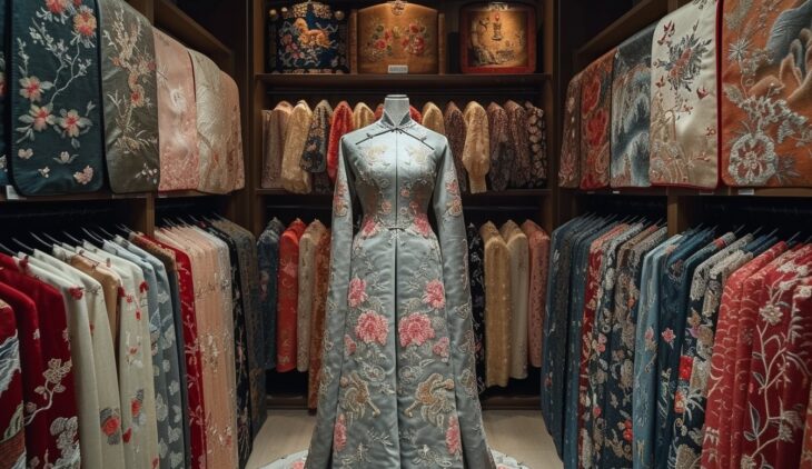 Quand la mode rencontre l’art : L’histoire des broderies dans les robes chinoises