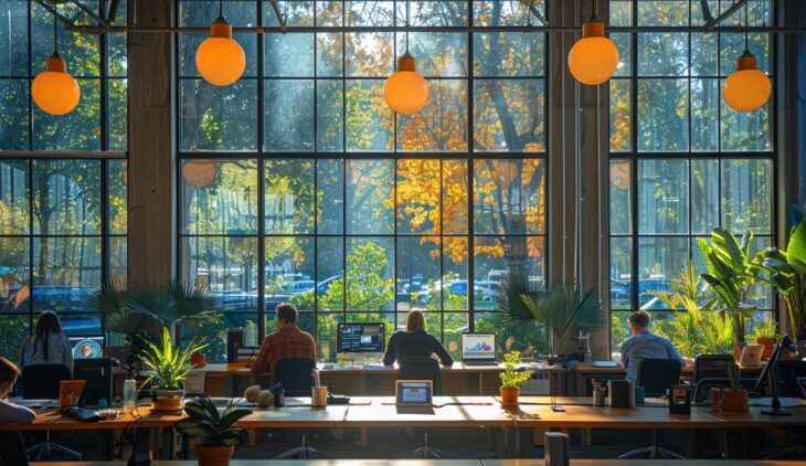 Les bienfaits de l’éclairage naturel au bureau